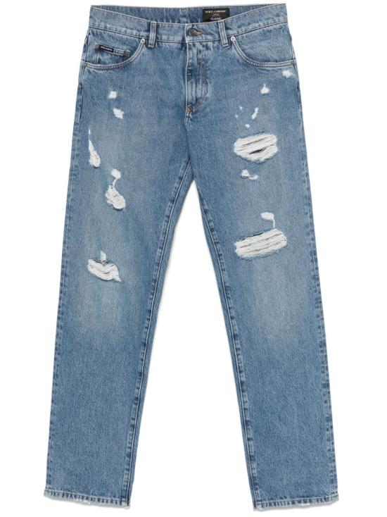 DOLCE & GABBANA Men Denim Pants GP02XZ G8MX2 S9001 VARIANTE ABBINATA