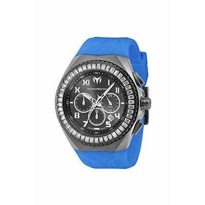 最安値】TechnoMarine マンタクォーツ クロノグラフ 腕時計 メンズ