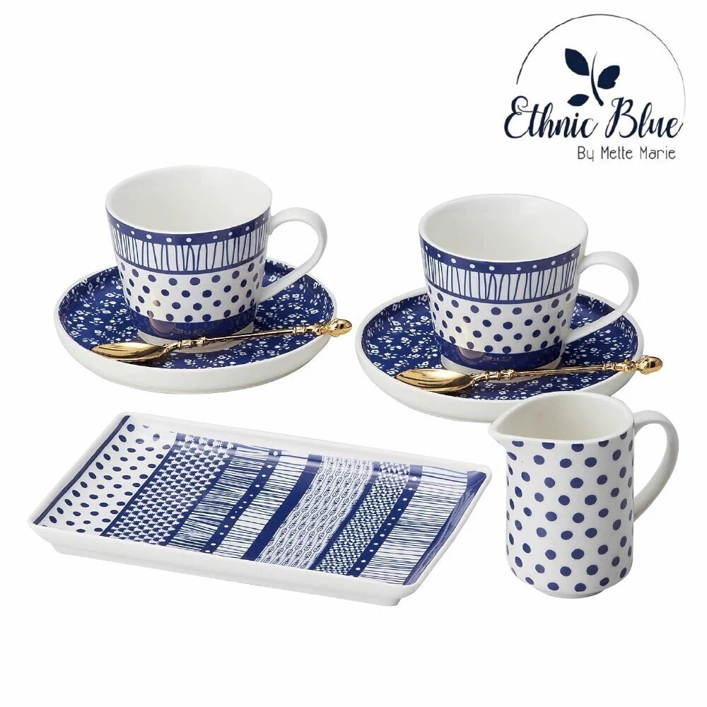 ティーカップ ソーサー ペア プレート ピッチャー セット 北欧 ジュオメトリーア