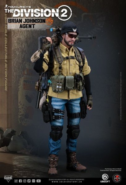 Soldierstory Tom Clancys The Division 2 Brian Johnson 1/6 アクションフィギュア SSG-005 DELUXE Ver