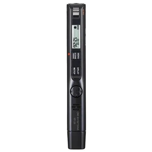 OM SYSTEM VP-20 BLK ICレコーダー OM SYSTEM 全指向性ステレオマイク搭載 8GBメモリ