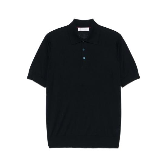 BRUNELLO CUCINELLI Men Polo Shirts MNB805405 C2425 BLUE