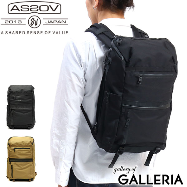 アッソブ AS2OV ROUND ZIP BACKPACK バックパック リュックサック WATER PROOF CORDURA 305D 28L B4 メンズ ASSOV 141612