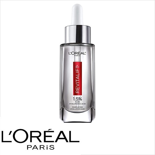 【追跡可能海外メール便】LOreal Paris Skincare Revitalift Derm Intensives 1.5% Pure Hyaluronic Acid Face Serum