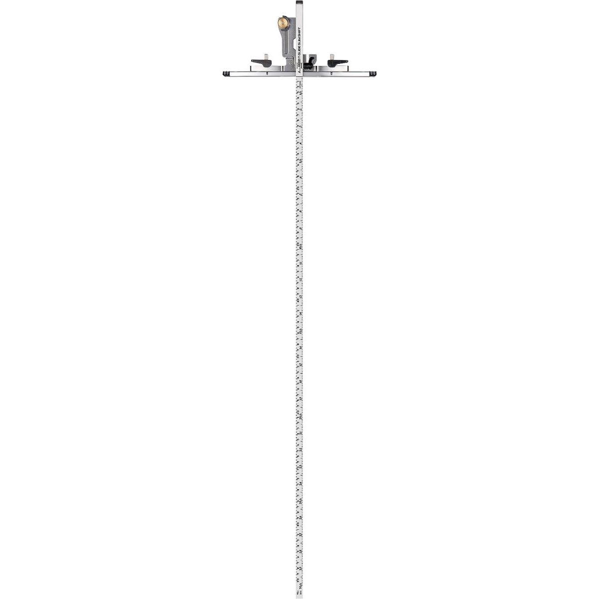 シンワ測定 丸ノコガイド定規 たためる Tスライド スリムシフト 90cm 併用目盛 シンワ コンパクト 持ち運び 90 ステンレス 73538