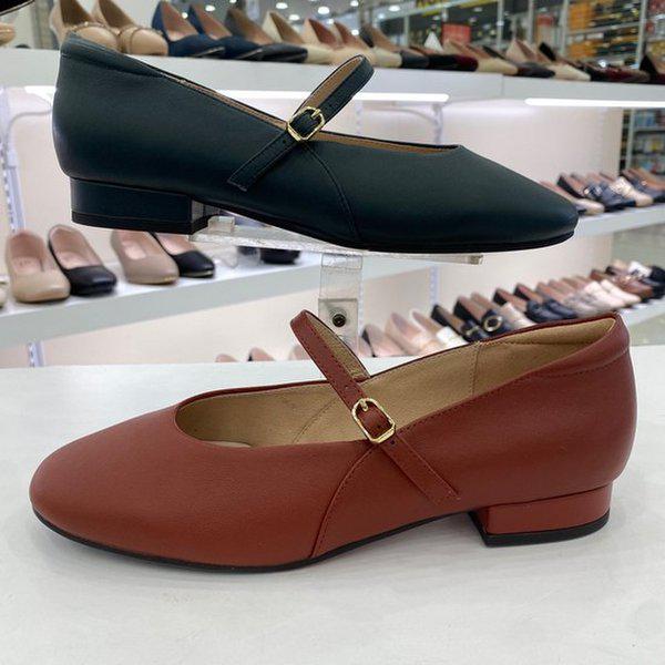 女性メリージェーンフラットシューズ PFEFQH78778OGROR HSIG3A GN