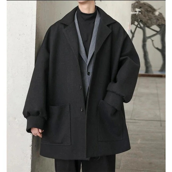 チェスターコート メンズ ウールコート ロングコート Pコート ラシャ ピーコート 秋冬 テーラード