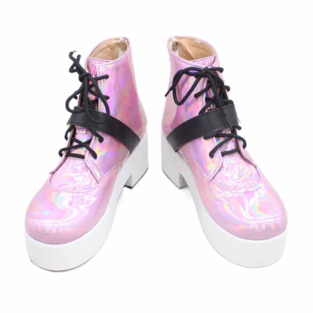 バーチャルYouTuber　VTuber　ホロライブ　尾丸ポルカ　コスプレ靴/ブーツ