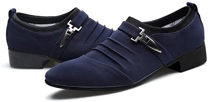 アスペルシオ スエード カジュアルシューズ メンズ ビジネスシューズ ビジネス靴 モンクストラップ ウォーキング ウォーキングシューズ( ネイビー, 26.0～26.5 cm 3E)