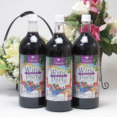 勝沼ワインバレー仕込み　赤　1500ｍｌ6本　シャンモリワイン