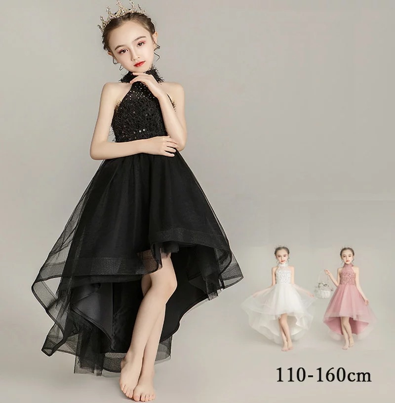 子供ドレス キッズドレス 女の子 フォーマル発表会 結婚式 ワンピース 子ども ドレス 子供服 ドレス スパンコール レース ノースリーブ ロング丈 パーティドレス 子供フォーマルドレス 入学式