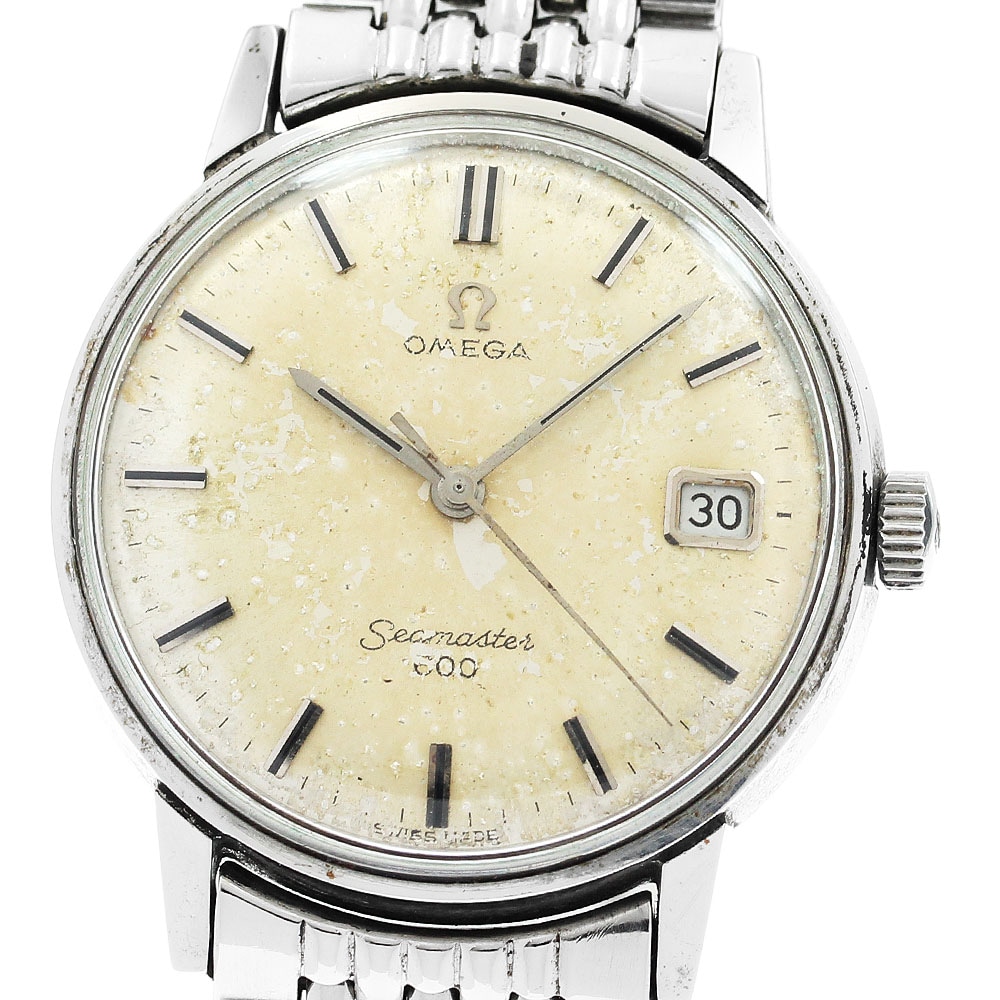 オメガ OMEGA 136.011 シーマスター600 Cal.611 ライスブレス 手巻き メンズ _921718【中古】