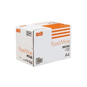 （まとめ） TANOSEE PPC用紙 Pure White A4 1箱（2500枚：500枚×5冊） (×10セット)