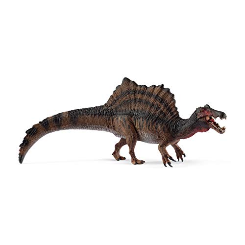シュライヒ 日本製 ダイナソー スピノサウルス フィギュア 15009 ブラウン 贈呈