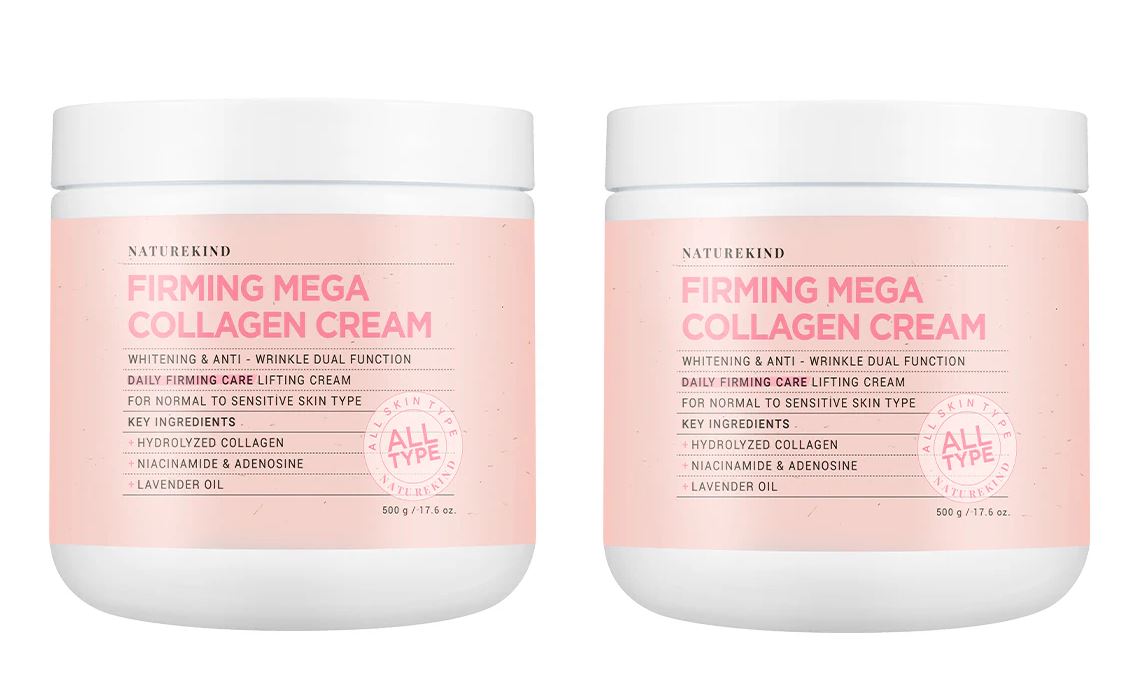 [1+1] NATUREKINDファーミングメガコラーゲンクリーム 500g
