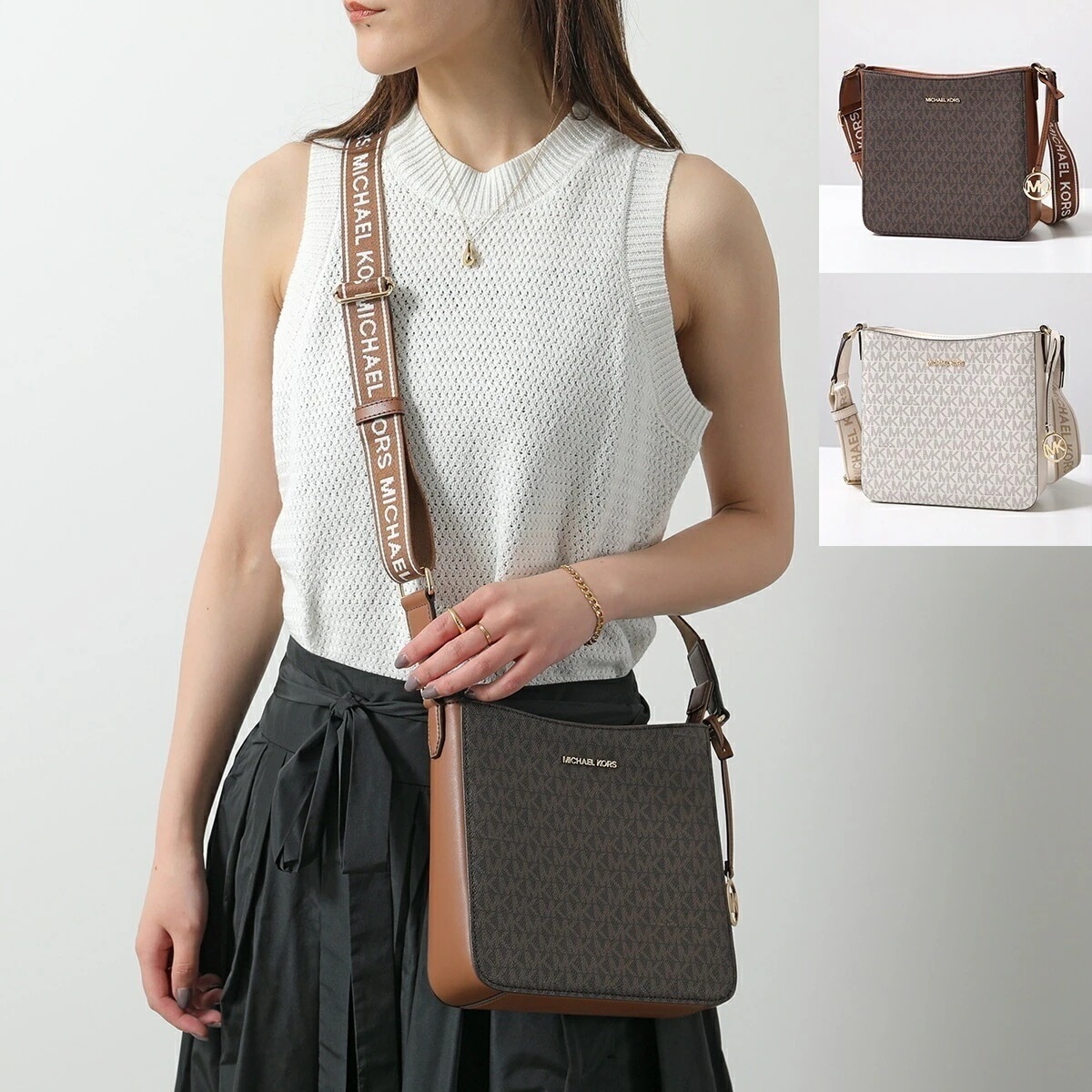 MICHAEL KORS マイケルコース ショルダーバッグ JET SET TRAVEL ジェット セット トラベル 35S5GTVC1B レディース エコレザー 鞄 カラー2色 【mega】