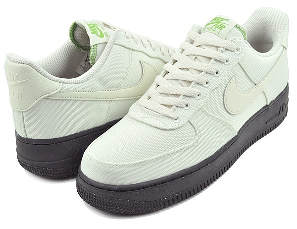 エア フォース1 07 エレベイト fj4160-002 サステナブル キャンバス シーグラス ブラック