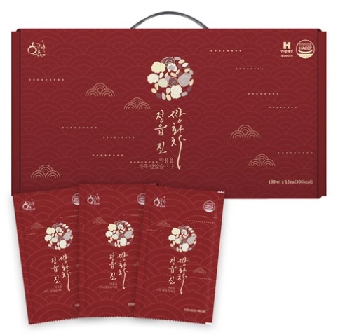 双花茶鎮液100ml x 15ea /韓国食品/健康茶/冬健康
