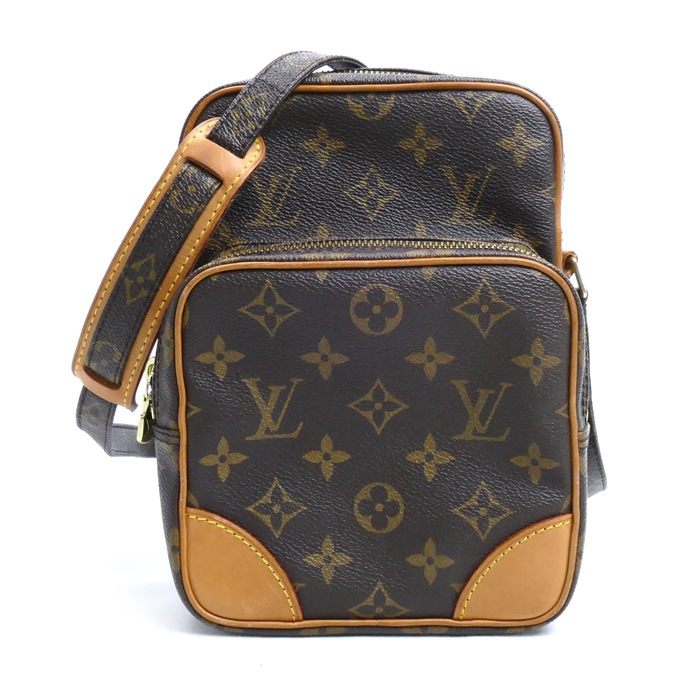 LOUIS VUITTON ルイ・ヴィトン アマゾン ショルダーバッグ モノグラム ブラウン M45236 TH1907 レディース 中古