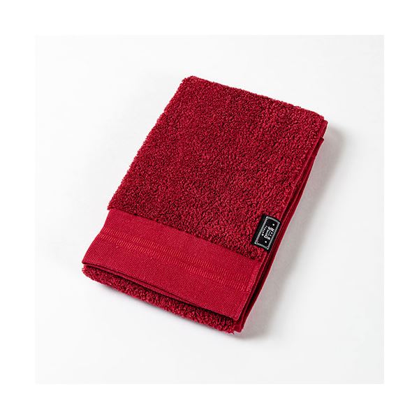 [5個セット]楠橋紋織 ダブルスター タントロ フェイスタオル 約34cmx85cm ボルドー