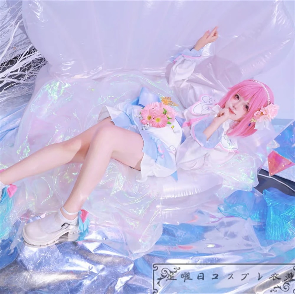 在庫品 プロセカ にこにこ笑顔のステージで 鳳えむ レーヴ・デ・スリアン コスプレ衣装 コスチューム