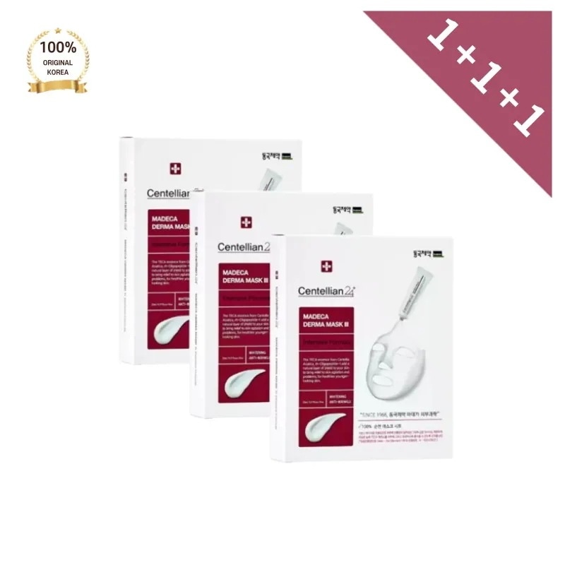 [正品]Centelli*n24 センテリア*24 ダーママスクパック 10EAx3 マデカ 純綿リフティング効果 明るく輝く