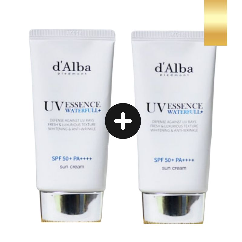 [1+1]ウォータフルエッセンスサンクリーム 50ml/ SPF50+PA++++ 保湿/ツヤ/UV/日焼け止め/サンクリーム/化粧下地