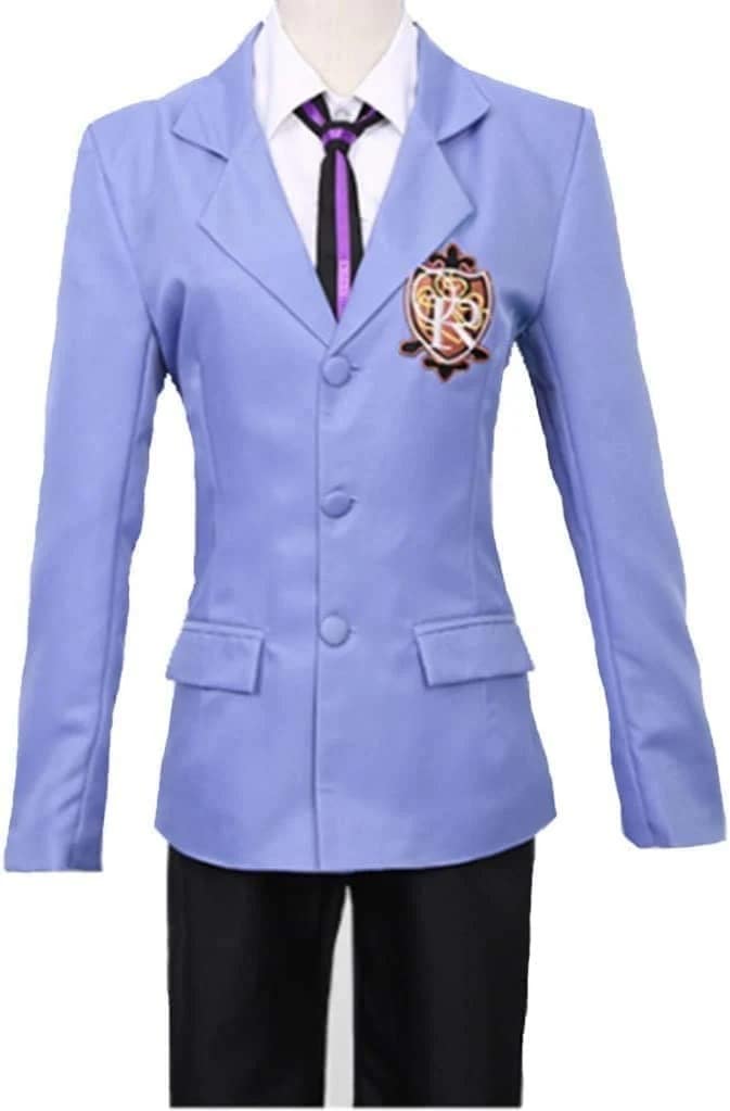 桜蘭高校ホスト部藤岡春日蘇津男男子制服コスプレコスチューム クリスマスアニメイベントパーティーコスチュームコスチューム（男子L）