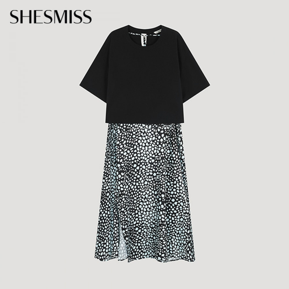 (Shes Miss) ブラウス&レオパードドレス_swwopo21140_DN