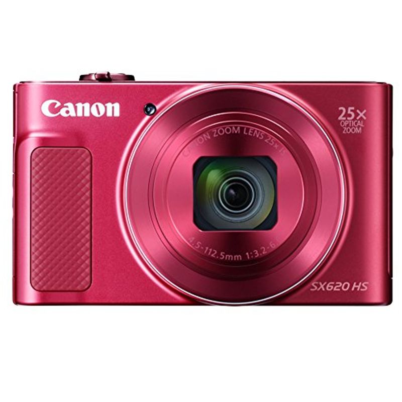 【一部予約販売】 コンパクトデジタルカメラ Canon PowerShot PSSX620HSRE 光学25倍ズーム/Wi-Fi対応 レッド HS SX620 デジタル一眼レフカメラ