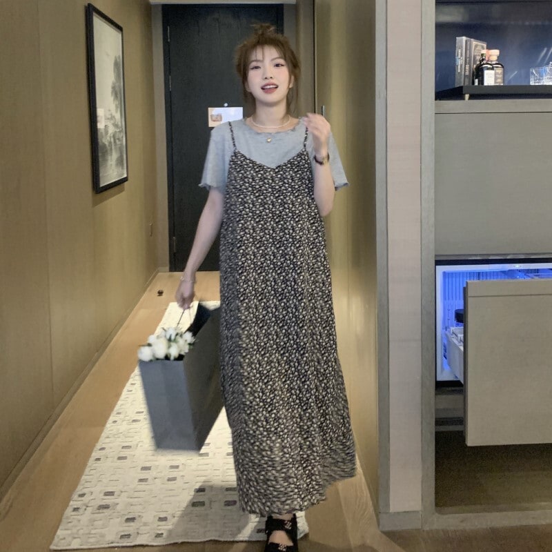 ワンピース ロング ロング丈 襟なし 細身 ストレート Iライン シフォン キャミワンピ キャミソールワンピース かわいい 大人可愛い シンプル カジュアル おしゃれ お洒落 大人可愛い 大人女子 4,987円