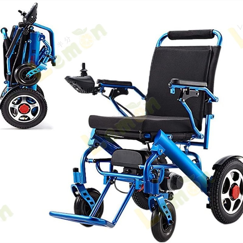 折りたたみ式 電動車いす 高齢者用 電動車椅子 軽量 22 kg 24V12AH リチウム電池 6 km/h 耐久性 15 km 折り畳み電動アシスト車いす 車イス 四輪車その他