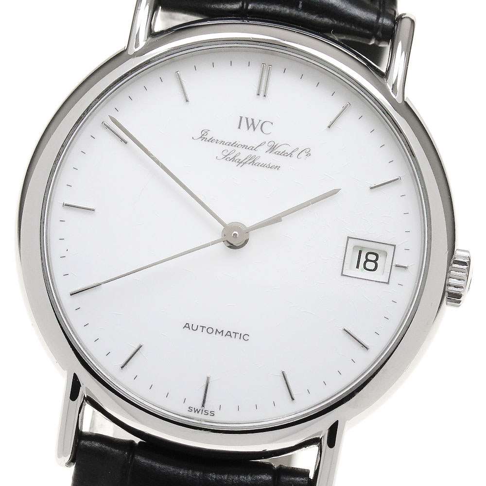 IWC SCHAFFHAUSEN IW351311 ポートフィノ デイト 自動巻き メンズ 良品 _861867【中古】 104,665円