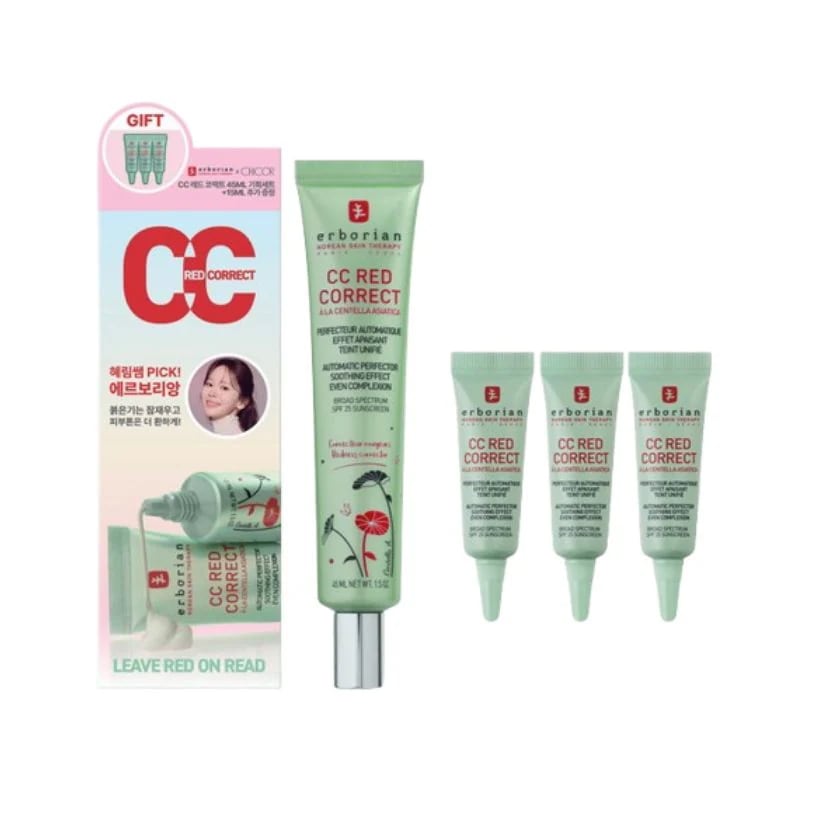 CCクリーム レッドコレクト45ml(レッドコレクト5ml*3本贈呈)