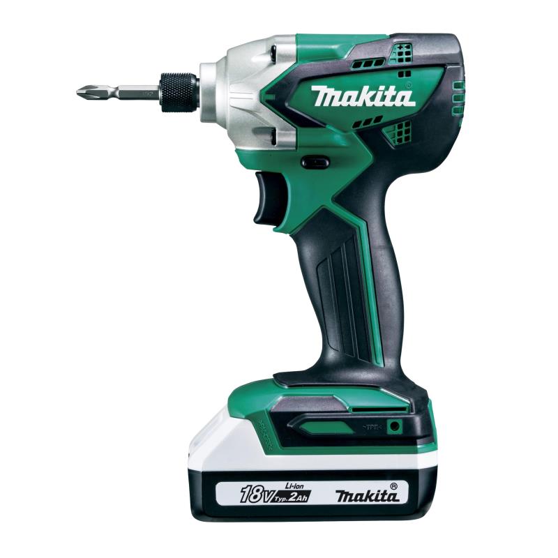 マキタ(Makita) 充電式インパクトドライバ 18V2Ah バッテリ2本・充電器・ケース付 MTD002DSAX