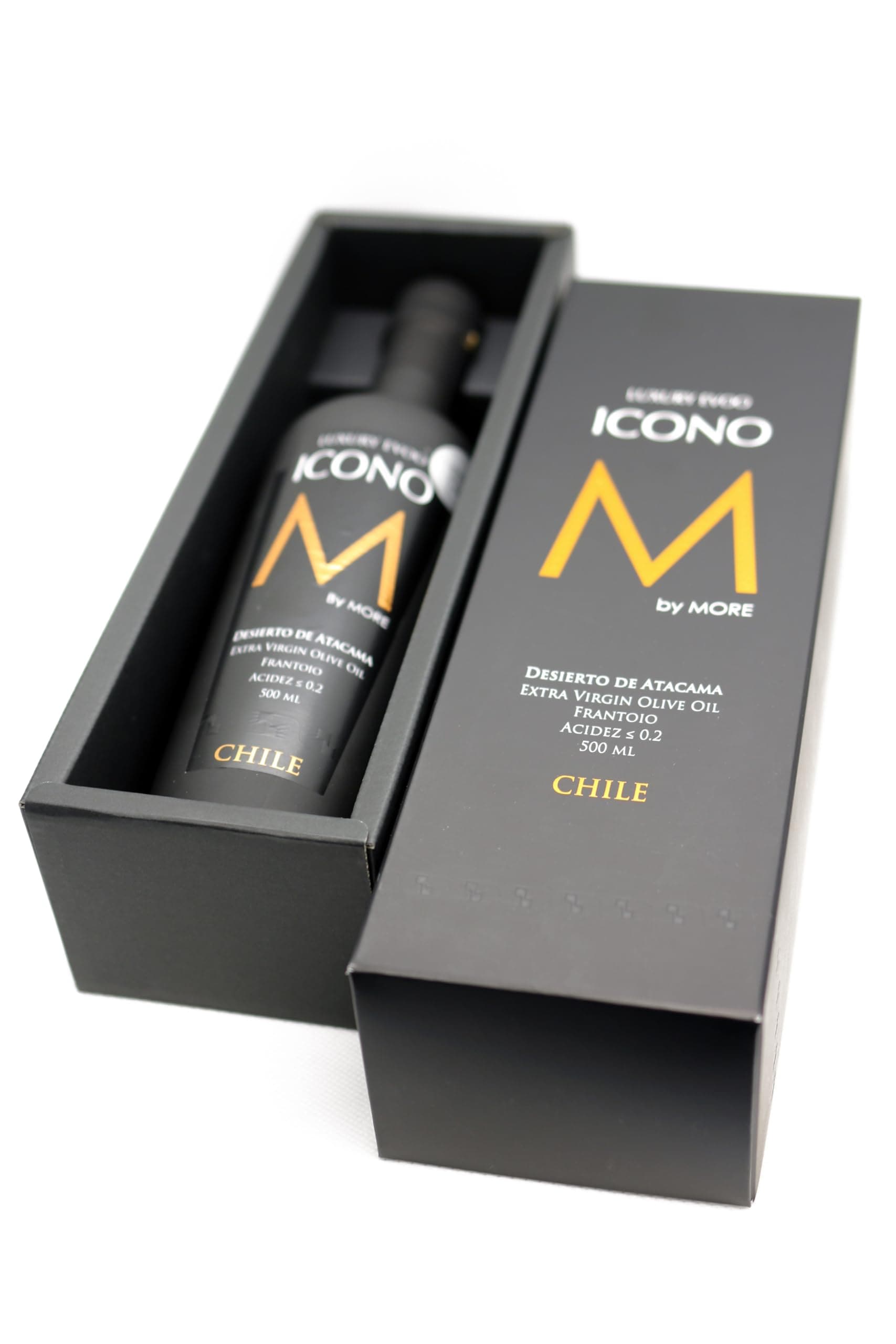 【SPICY】エキストラバージン オリーブオイル ICONO(アイコノ) 500ml ギフトBOX入り