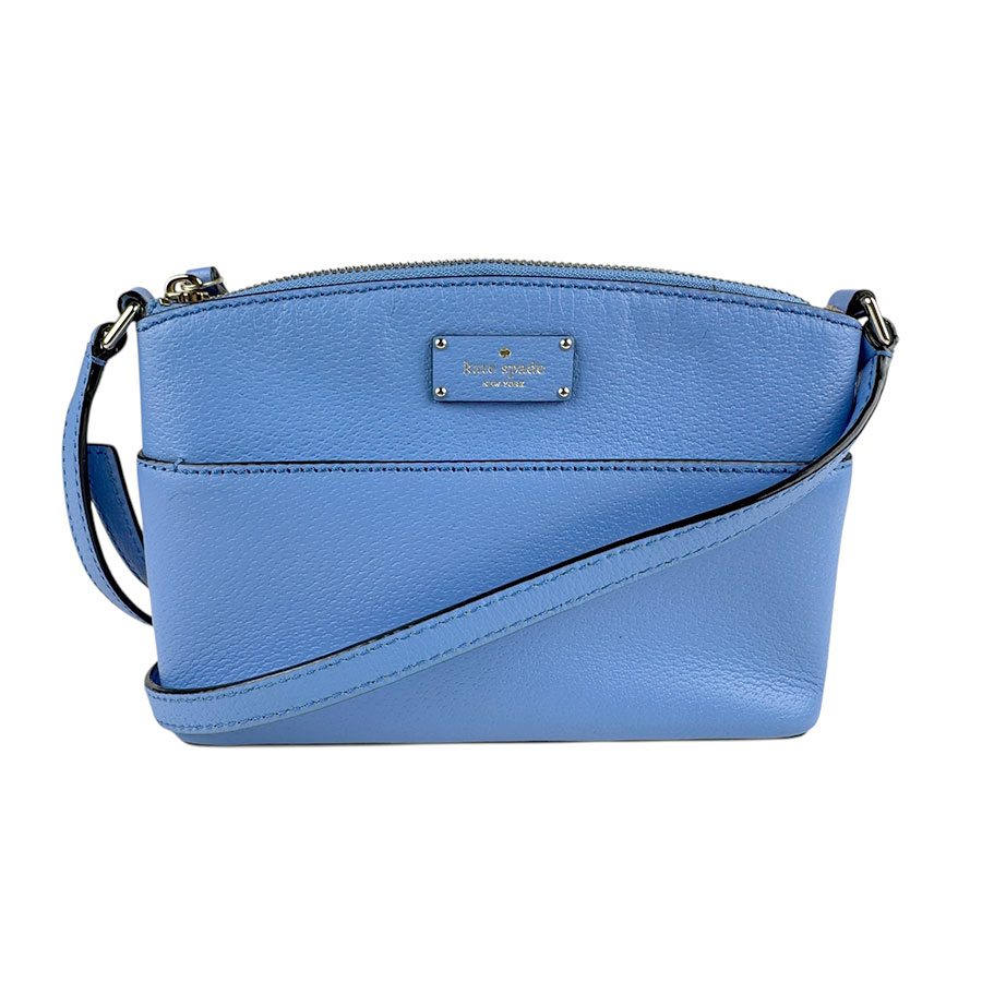 ケイトスペード Kate Spade ショルダーバッグ レザー ブルー レディース z5324