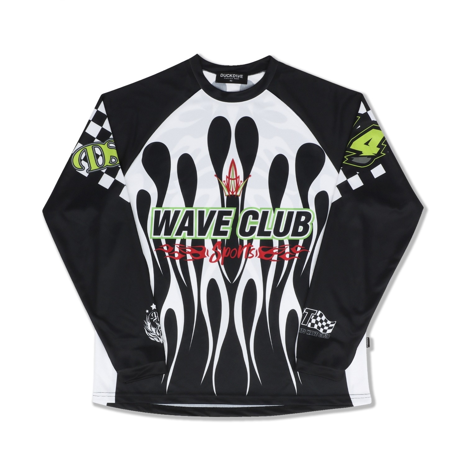 AFTER FIRE MESH LONG SLEEVE（BLACK）