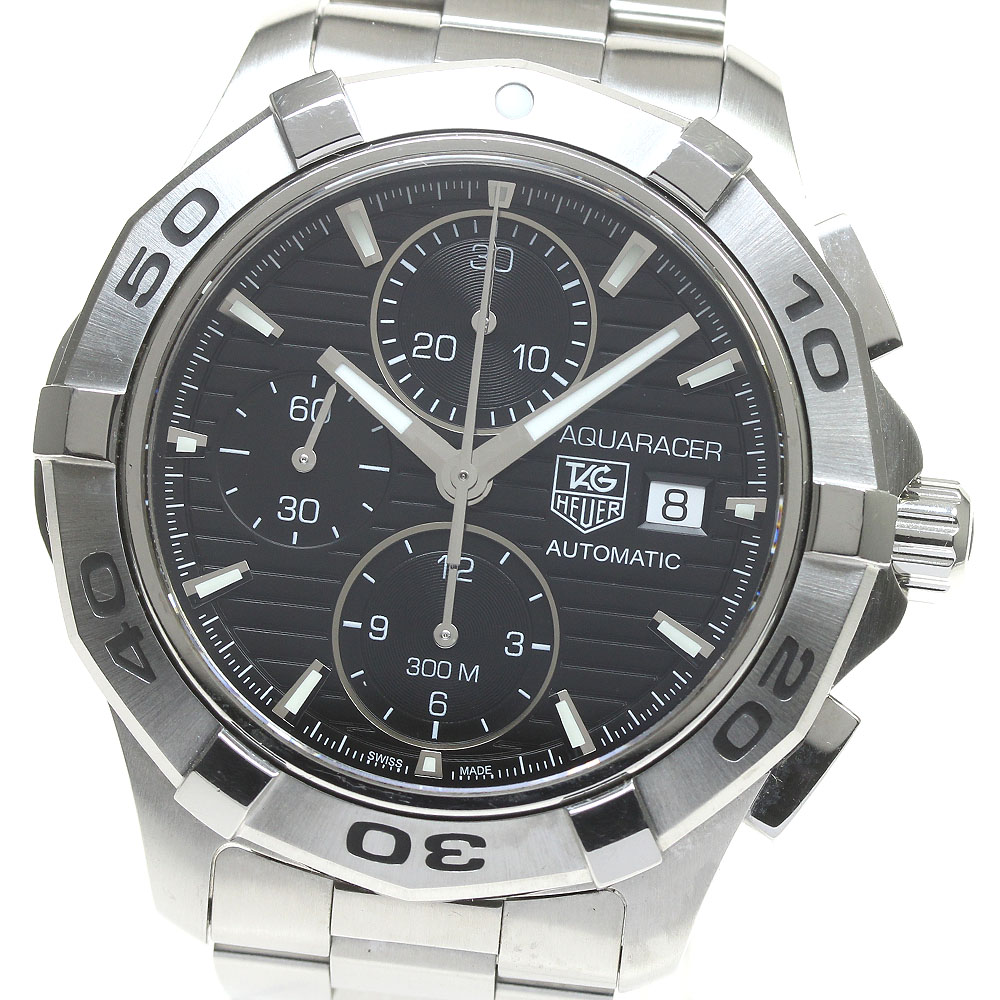タグホイヤー TAG HEUER CAP2110 アクアレーサー クロノグラフ 自動巻き メンズ _861372【中古】