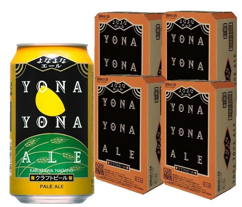 ヤッホーブルーイング よなよなエール 350ml×4ケース/96本