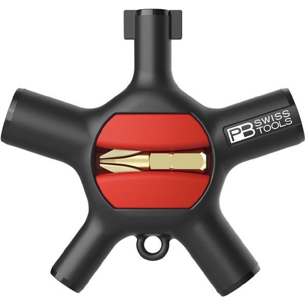 PB SWISS TOOLS ピービースイスツールズ 9in1 C6シリーズビット付マルチツール ユニバーサルキャビネットキー 9mm 900V01