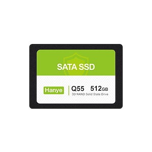 Hanye 内蔵型 SSD 512GB 2.5インチ 7mm 3D NAND採用 SATAIII 6Gb/s 550MB/s PS4動作確認済 アルミ製筐体