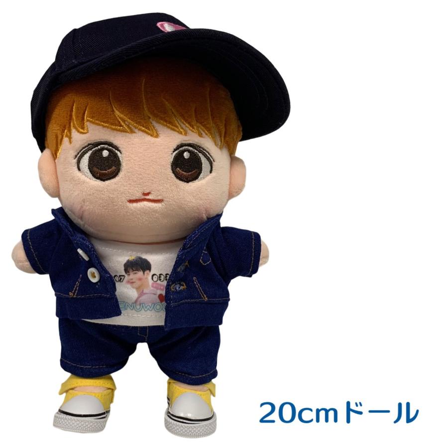 キャラクタードール ASTRO チャウヌ似 着せ替え ぬいぐるみ 20cmドール 人形 韓流 グッズ naw039-1