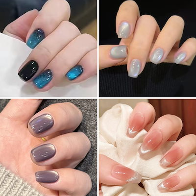 Blue gray ネイルチップ 楽天市場】【クロネコ即納】ネイルチップ 青 ネイルチップ ネイル