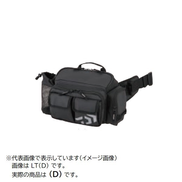 ダイワ タックルバッグ ヒップバッグ(D) ブラックP