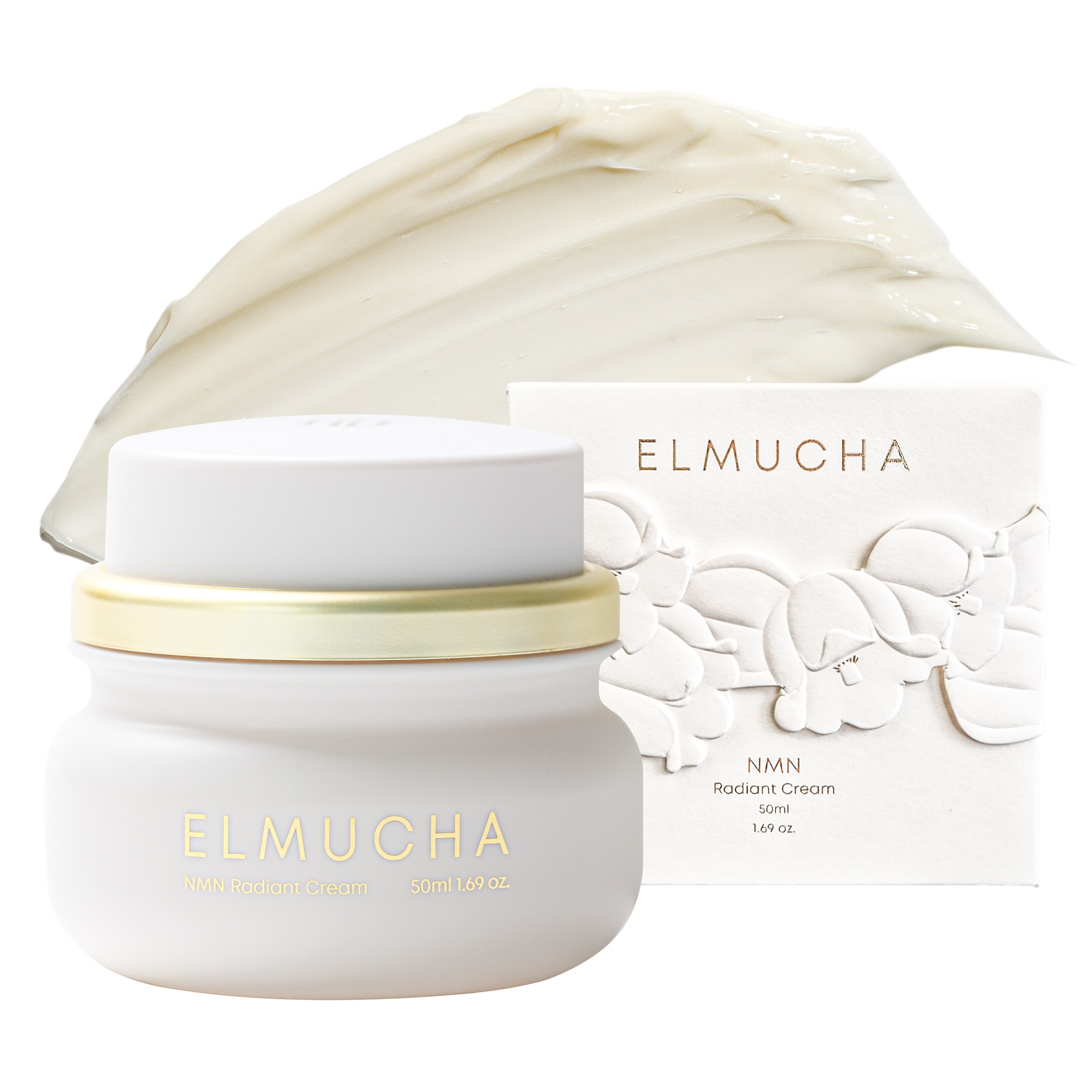 [3+1 合計4個 5ml NMNエッセンス 3個 プレゼント] 高純度 99% NMN クリーム 50ml 弾力 リフティング シワ 保湿 栄養 ナイアシンアミド レスベラトロール グルタチオン