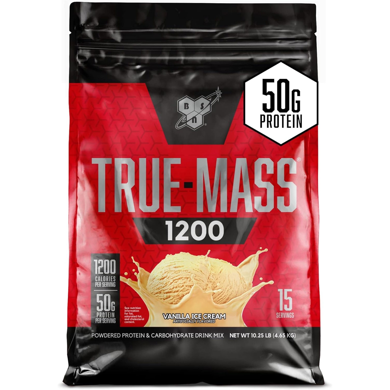 海外直送品 BSN True Mass Weight Loss Product, Vanilla, 10.25-Pound