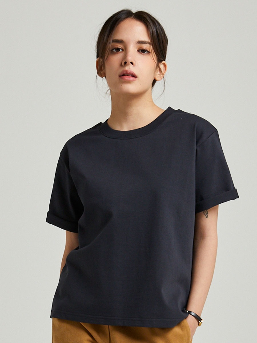 Woman / Premium US Cotton T-Shirt / Charcoal