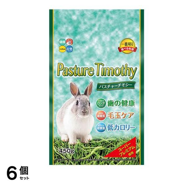 ハイペット 食べる牧草 パスチャーチモシー 450g 6個セット