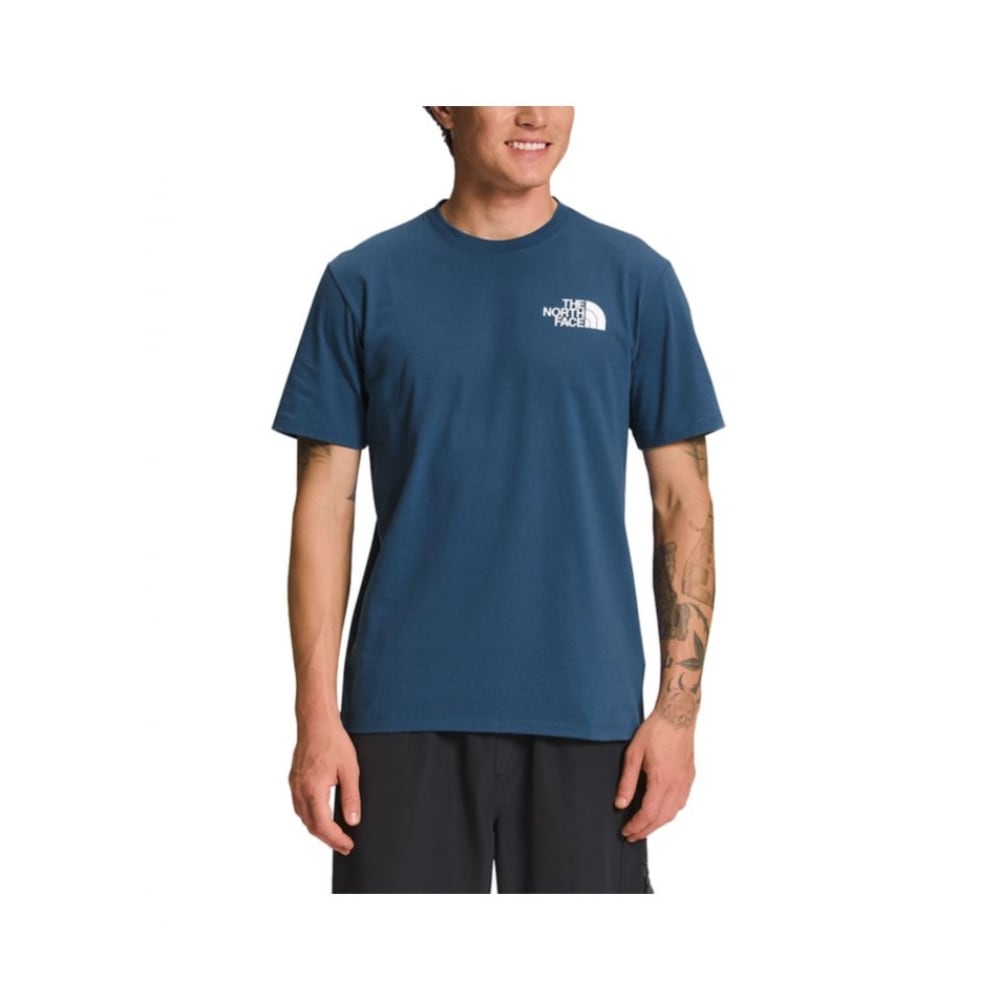 ノースフェイスボックス NSE ショートスリーブ T シャツシェイディーブルー NF0A812H MPF
